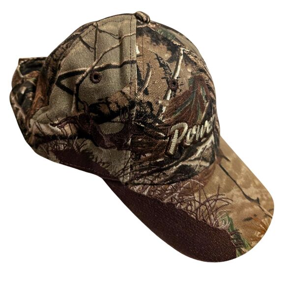 Power Fuels Camouflage Baseball Cap – Woodland Camo – Embroidered Logo - Picture 4 of 6
